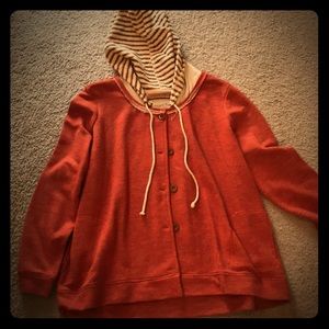 Evy’s Tree XL Orange Hoodie